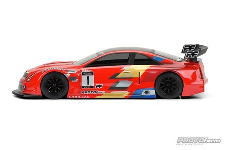 Cadillac ATS-V.R Clear Body for 200mm Pan Car &amp; TC