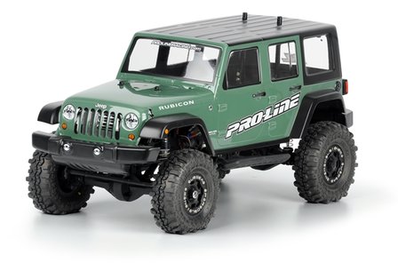 Jeep Wrangler Unlimited Rubicon Clr Body 12.3&quot; Crawlers