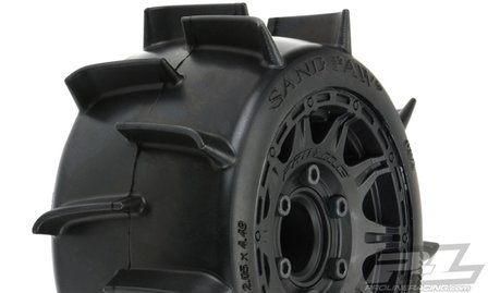 Sand Paw LP 2.8&quot; MTD Raid Black 6x30 F/R