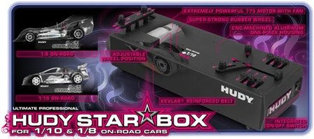 Hudy Star-Box On-Road 1/10 &amp; 1/8, H104400