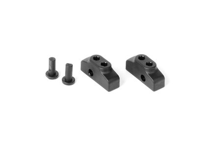 Xray Composite Adjustable Battery Holder &amp; Backstop (2+2) - 306192