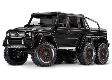 Traxxas Trx-6 Mercedes-benz G 63 Amg Body 6x6 Electric Trail Truck Black - 88096-4B