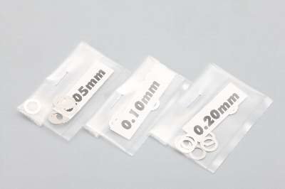 Yokomo 5.0mm Spacer Shim (0.05/0.10/0.20mm&middot;10pcs each)