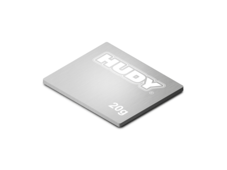 Xray Hudy Pure Tungsten Weight Thin - 31x26mm - 20g - 293087