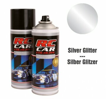 RC Car Colours Lexan Silver Glitter nr924 150ml