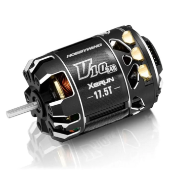 Hobbywing Xerun V10 Brushless Motor G4r (2-3s) 17.5t Sensored 1:10 - 30401748