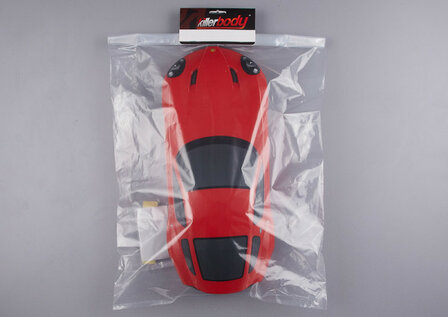 Alfa Romeo TZ3 Corsa Body Shell Red (Printed)