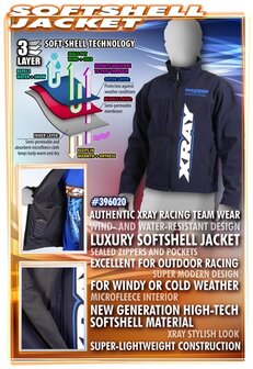 Xray Luxury Softshell Jacket (L)