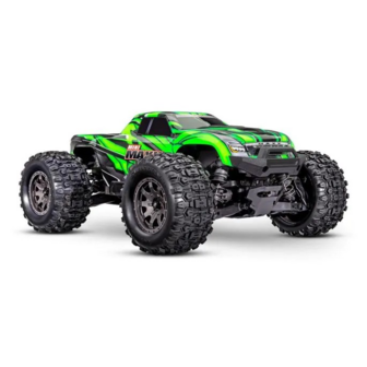 Traxxas Mini Maxx Bl-2s Green Incl Battery &amp; Usb Charger - 107154-1-GRN