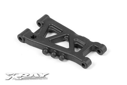 XRAY REAR SUSPENSION ARM - GRAPHITE - 1-HOLE - 303167