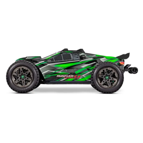 Traxxas Rustler 4x4 Ultimate - Green - 67097-4GRN