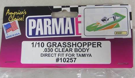 GRASSHOPPER PARMA BODY FIT FOR TAMIYA 10257