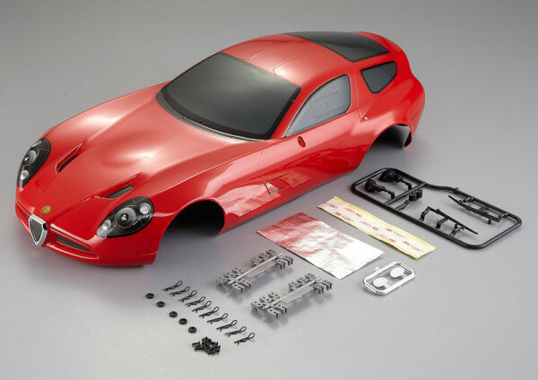 Alfa Romeo TZ3 Corsa Body Shell Red (Printed)