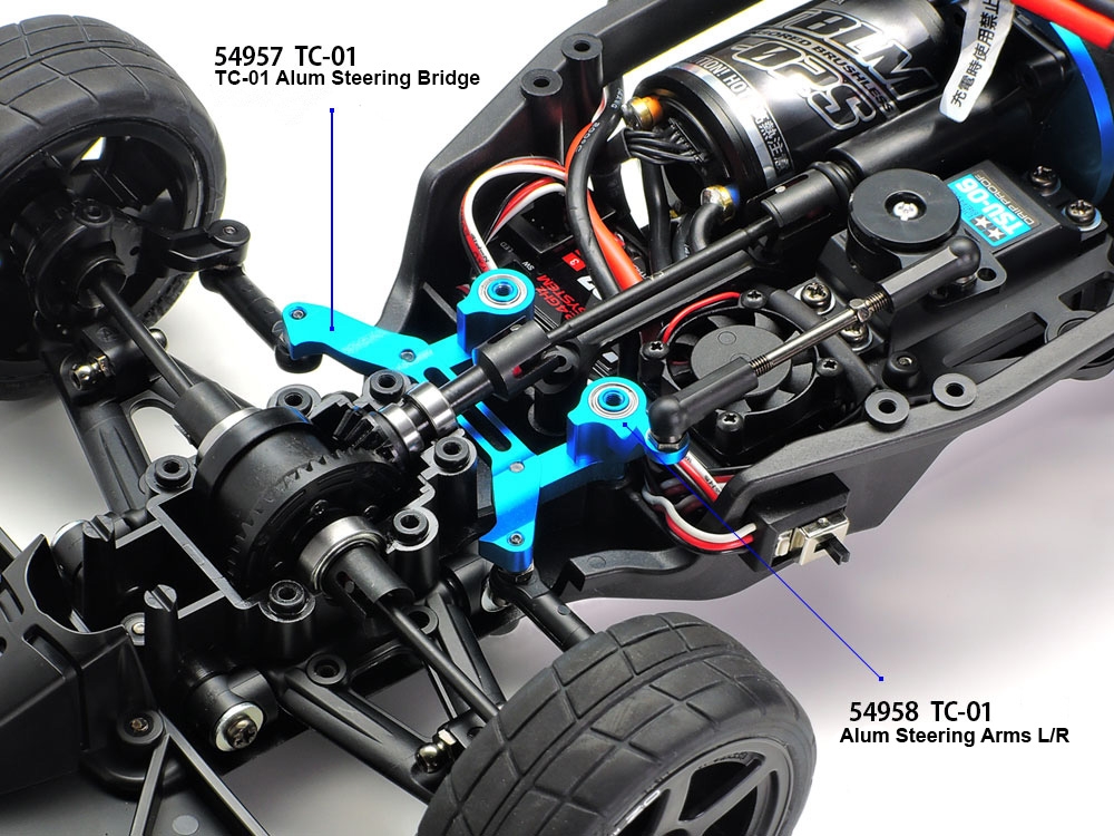 Tamiya Tc 01 Alum Steering Bridge Racingline Rc