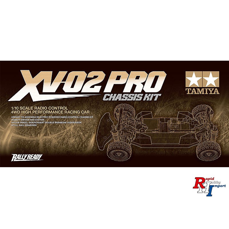 TAMIYA 58707 XV-02 PRO Chassis Kit - Racingline RC