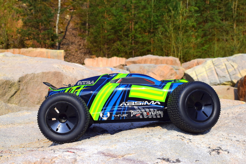 ABSIMA 1 10 EP Truggy AT3.4BL 4WD Brushless Racingline RC