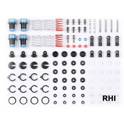 Tamiya TRF aluminium tuningsdemperset M-Chassis - 54000