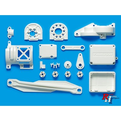 TAMIYA TT-02 D Parts (Motor Mount)(White) - 47336