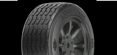 Proline Pf Vta Front Tires (26mm) Mtd On Black Wheels - 10140-18