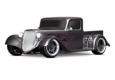 Traxxas Hot Rod Truck 1/10 Scale Awd 4-tec 3.0, Silver - 93034-4SVLR