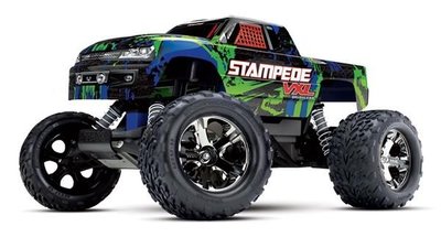 Traxxas Stampede Vxl Tqi Tsm (no Battery/charger), Green, Trx36076-4g - 36076-4G