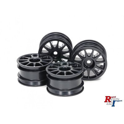 TAMIYA 51665 M-Chassis 11-spoke Wheel Black (4)