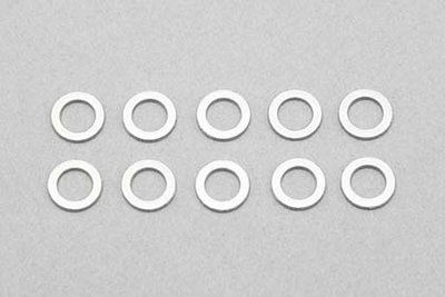 Yokomo 3.1×5.0×0.5mm Stainless Shim (10pcs)