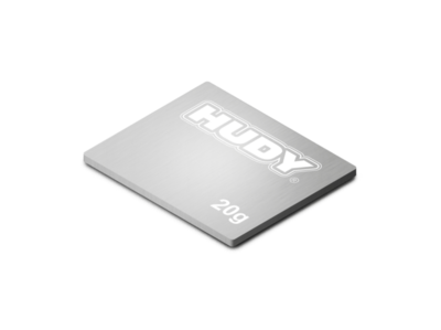 Xray Hudy Pure Tungsten Weight Thin - 31x26mm - 20g - 293087