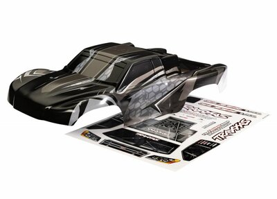 Traxxas Body, Slash Vxl, Prographix (graphics Are Printed, Requires Paint & Final Color Application)/ Decal Sheet - 6812L