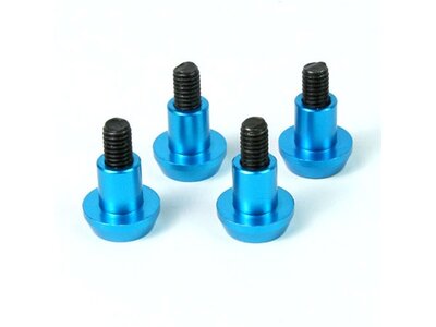 Yeah Racing Steel & Aluminum King Pin Set (4pcs) For Tamiya M05 & M06