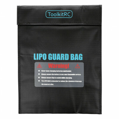 Lipo Safe Bag L 230x300mm Zwart