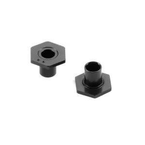 XRAY X4 ALU WHEEL HUB - SPRING CLIP - OFFSET -0.5MM - SWISS 7075 T6 (2)