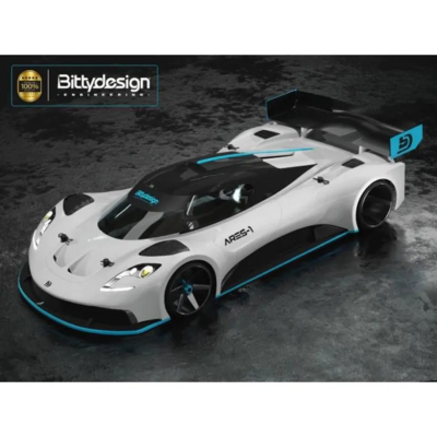 Bittydesign GT12 body ARES-1 for 1/12 Supastox class