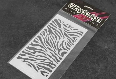 Bittydesign Vinyl stencil - Zebra