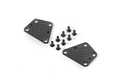 XRAY GRAPHITE ARS REAR LOWER ARM PLATE 1.6MM (L+R) - 303192