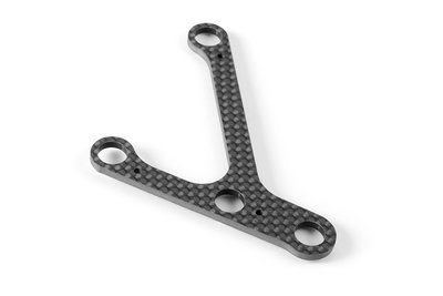 XRAY GRAPHITE UPPER SUSPENSION ARM 2.5MM - WIDE - 372134