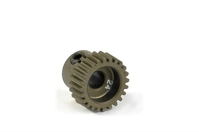 XRAY Narrow Pinion Gear Alu Hard Coated 24T : 64 - 305974