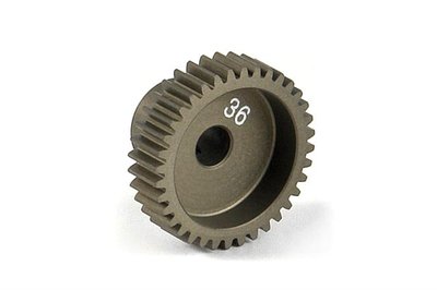 XRAY Narrow Pinion Gear Alu Hard Coated 36T : 64 - 305986