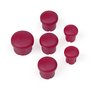 Hudy Plastic Cap For Handle ( Set 3+2+1) Purple - 195040