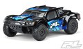 Proline Pre-Cut Flo-Tek Fusion Tough-Color (Black) Body for PRO-Fusion SC 4x4, Slash 2wd, Slash 4x4, SC6.1, 22SCT™ & SCTE™ - 3458-18