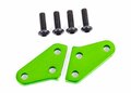 Traxxas Steering Block Arms (aluminum, Green-anodized) (2) (fits #9537 And 9637 Steering Blocks) - 9636G