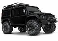 Traxxas Land Rover Defender Crawler With Winch Black - 82056-84BLK