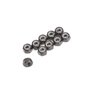 M3 ALLOY NYLOC NUTS-LOW PROFILE-BLACK PK10