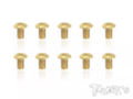 T-Work´s Gold Plated Steel Buttonhead Screw 3,0 x 5,0mm (10)