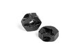 XRAY T2 Alu Wheel Hub - Black (2) - 305350-K