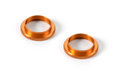 XRAY ULP ALU SHOCK ADJUSTABLE NUT - ORANGE (2) - 308043-O